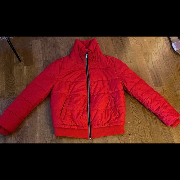 Red jacket forever 21 - Picture 10 of 15